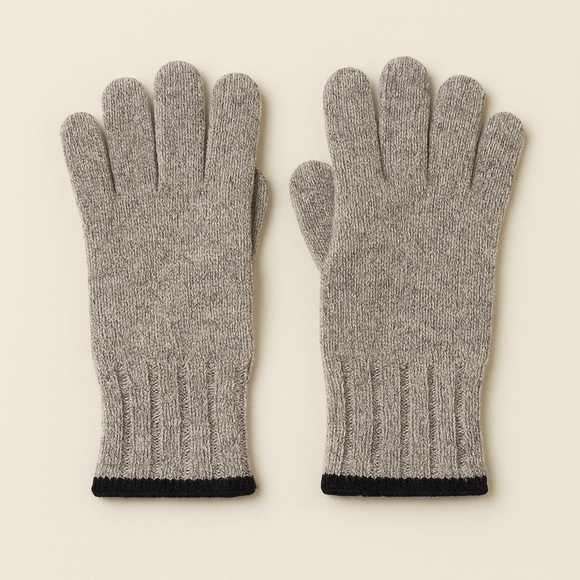 Mens Eddie Bauer Wool insulated fleece lined gloves M/L - Picture 1 of 7